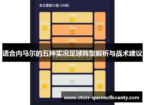 适合内马尔的五种实况足球阵型解析与战术建议